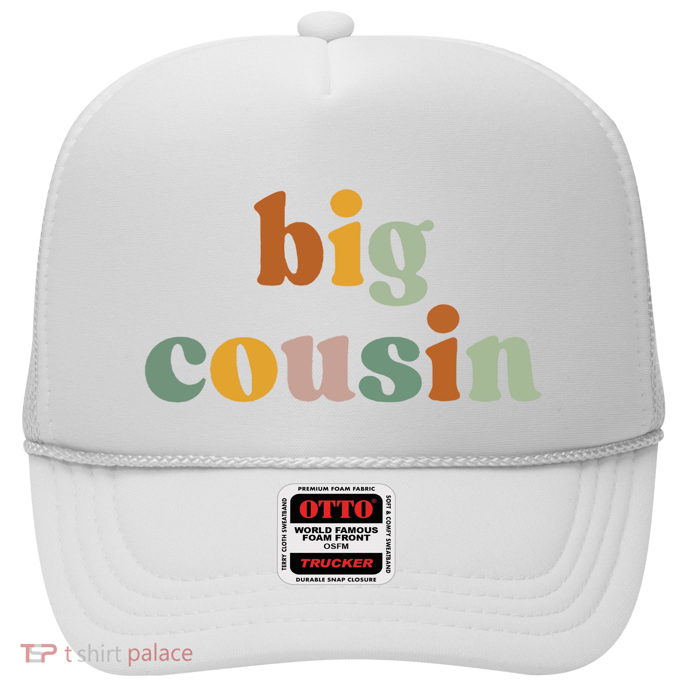Big Cousin Announcement Trucker Hat