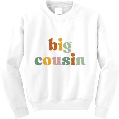 Big Cousin Announcement Kids Sweatshirt