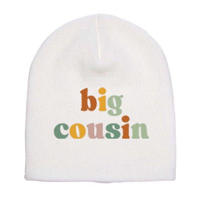 Big Cousin Announcement Short Acrylic Beanie