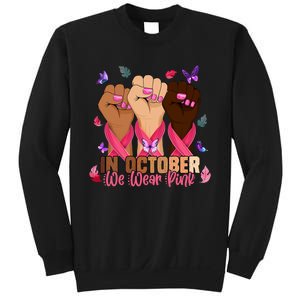 Breast Cancer Awareness Month In October We Wear 2024 Sweatshirt