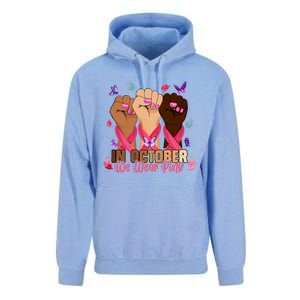 Breast Cancer Awareness Month In October We Wear 2024 Unisex Surf Hoodie