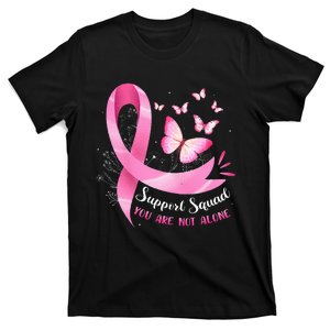 Breast Cancer Awareness Ribbon Butterfly T-Shirt