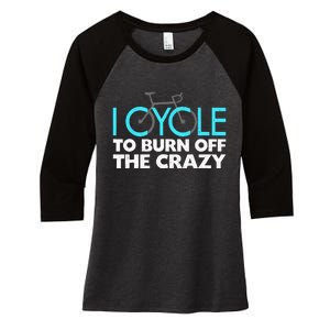 Best Cycling Art Indoor Bicycle Race Bicycling Women's Tri-Blend 3/4-Sleeve Raglan Shirt