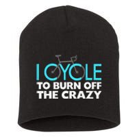 Best Cycling Art Indoor Bicycle Race Bicycling Short Acrylic Beanie