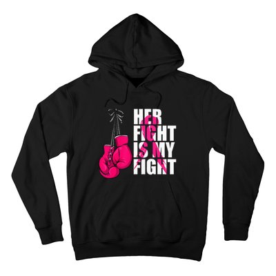 Breast Cancer Awareness Husband Support Squad Hoodie