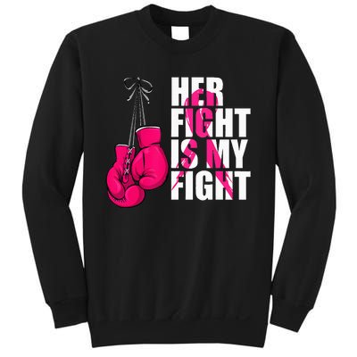 Breast Cancer Awareness Husband Support Squad Sweatshirt