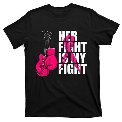 Breast Cancer Awareness Husband Support Squad T-Shirt