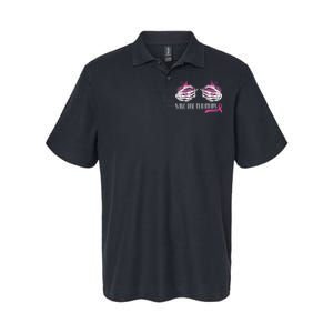 Breast Cancer Awareness Save Pumpkins Halloween Softstyle Adult Sport Polo