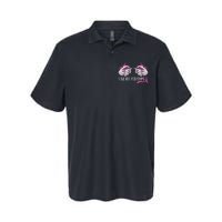 Breast Cancer Awareness Save Pumpkins Halloween Softstyle Adult Sport Polo