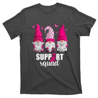 Breast Cancer Awareness Pink Gnomes Support Squad Gifts T-Shirt