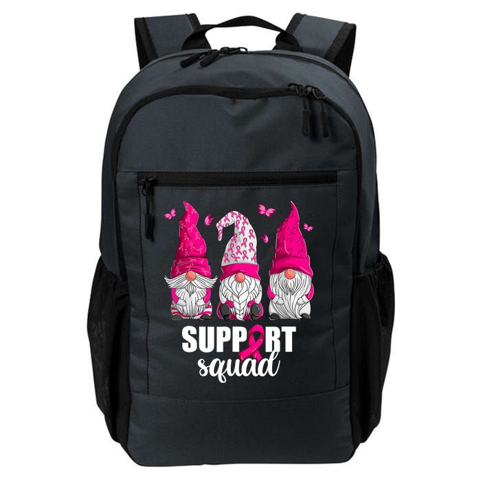 Breast Cancer Awareness Pink Gnomes Support Squad Gifts Backpack