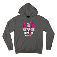 Breast Cancer Awareness Pink Gnomes Support Squad Gifts Tall Hoodie