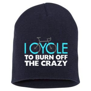 Best Cycling Art Indoor Bicycle Race Bicycling Short Acrylic Beanie