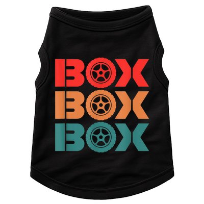 Box Car Auto Wheel Drag Racing Racer Retro Doggie Tank