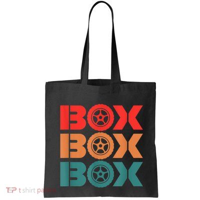 Box Car Auto Wheel Drag Racing Racer Retro Bag