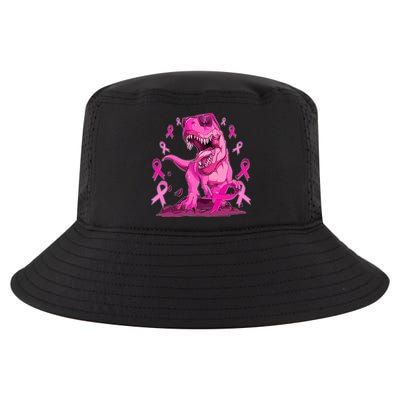 Breast Cancer Awareness Wear Pink Trex Dinosaur Cool Comfort Performance Bucket Hat