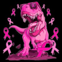 Breast Cancer Awareness Wear Pink Trex Dinosaur Bucket Hat