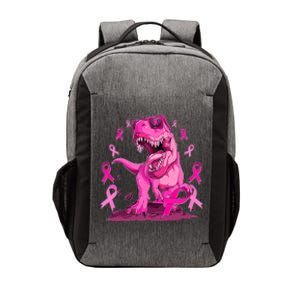 Breast Cancer Awareness Wear Pink Trex Dinosaur Vector Backpack