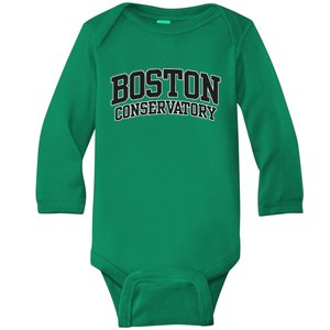 Boston Conservatory Arch Baby Long Sleeve Bodysuit