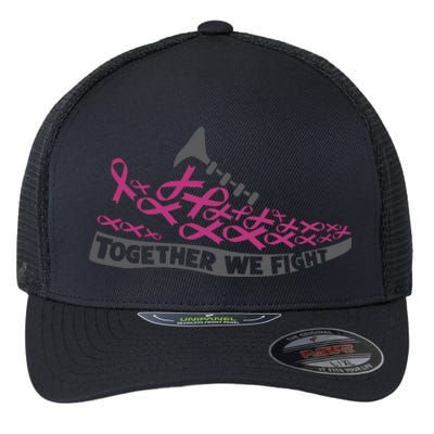 Breast Cancer Awareness Together We Fight Running Shoes Flexfit Unipanel Trucker Cap