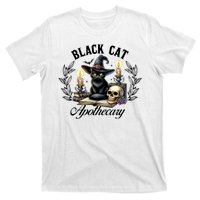 Black Cat Apothecary Funny Halloween Witchy Women Pet Love T-Shirt