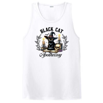 Black Cat Apothecary Funny Halloween Witchy Women Pet Love PosiCharge Competitor Tank