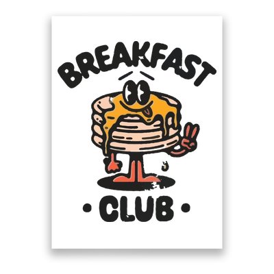 Breakfast Club Aesthetic Bohemian Retro Vintage Poster