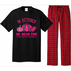 breast cancer awareness in october we wear pink Pajama Set