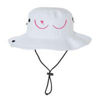 Breast Cancer Awareness Breast Heart Legacy Cool Fit Booney Bucket Hat