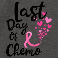 Breast Cancer Awareness Last Day Of Chemo Cancer Women Vector Backpack