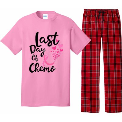 Breast Cancer Awareness Last Day Of Chemo Cancer Women Pajama Set