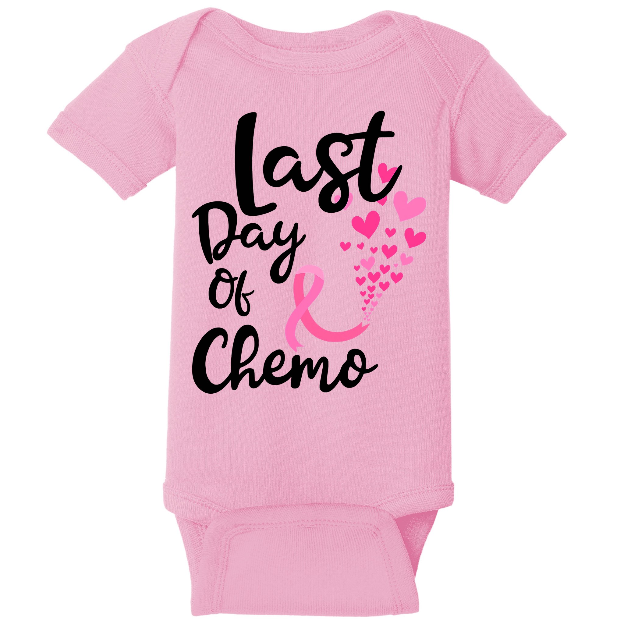 Breast Cancer Awareness Last Day Of Chemo Cancer Women Baby Bodysuit
