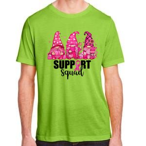 Breast Cancer Awareness Gnomes Support Squad Adult ChromaSoft Performance T-Shirt