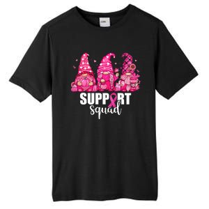 Breast Cancer Awareness Gnomes Support Squad Tall Fusion ChromaSoft Performance T-Shirt