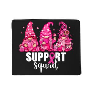 Breast Cancer Awareness Gnomes Support Squad Mousepad