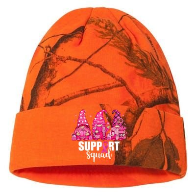 Breast Cancer Awareness Gnomes Support Squad Kati Licensed 12" Camo Beanie