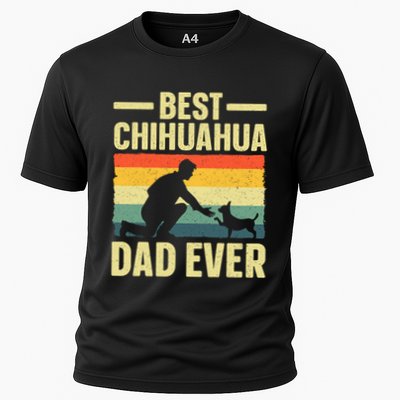 Best Chihuahua Art For Dad Chihuahua Dog Chihuahua Lover Performance Shirt