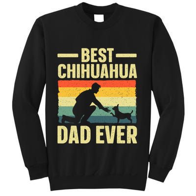Best Chihuahua Art For Dad Chihuahua Dog Chihuahua Lover Sweatshirt