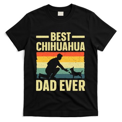 Best Chihuahua Art For Dad Chihuahua Dog Chihuahua Lover T-Shirt