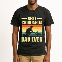 Best Chihuahua Art For Dad Chihuahua Dog Chihuahua Lover Tall T-Shirt
