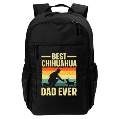Best Chihuahua Art For Dad Chihuahua Dog Chihuahua Lover Backpack