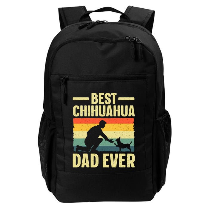 Best Chihuahua Art For Dad Chihuahua Dog Chihuahua Lover Backpack