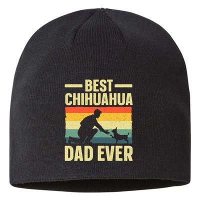 Best Chihuahua Art For Dad Chihuahua Dog Chihuahua Lover Sustainable Beanie