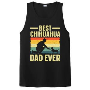 Best Chihuahua Art For Dad Chihuahua Dog Chihuahua Lover PosiCharge Competitor Tank