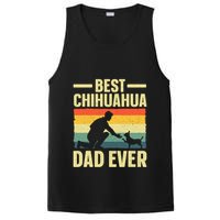 Best Chihuahua Art For Dad Chihuahua Dog Chihuahua Lover PosiCharge Competitor Tank