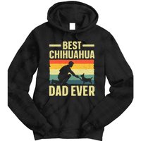 Best Chihuahua Art For Dad Chihuahua Dog Chihuahua Lover Tie Dye Hoodie