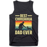 Best Chihuahua Art For Dad Chihuahua Dog Chihuahua Lover Tank Top