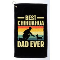 Best Chihuahua Art For Dad Chihuahua Dog Chihuahua Lover Golf Towel