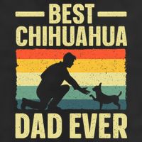 Best Chihuahua Art For Dad Chihuahua Dog Chihuahua Lover Golf Towel