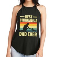 Best Chihuahua Art For Dad Chihuahua Dog Chihuahua Lover Women's Perfect Tri Rocker Tank